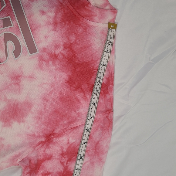 Vans Pink & Red Tie-Dye Crewneck Sweatshirt - Picture 13 of 16